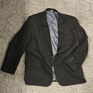 Elegant Black Men's Suit Jacket